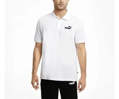 Puma Marškinėliai Vyrams Ess Pigue Polo Baltas 586674 02