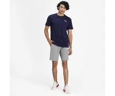 Puma Marškinėliai Vyrams ESS Small Logo Tee Mėlyna 586668 76