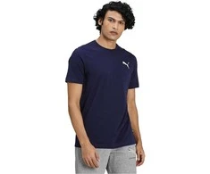 Puma Marškinėliai Vyrams ESS Small Logo Tee Mėlyna 586668 76