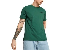 Puma Marškinėliai Vyrams Ess Small Logo Tee Žalias 586669 46
