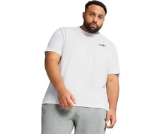 Puma Marškinėliai Vyrams Ess Small No.1 Logo Tee Baltas 682534 02