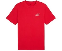 Puma Marškinėliai Vyrams Ess Small No.1 Logo Tee Raudona 682534 11
