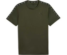 Puma Marškinėliai Vyrams Essentials Taped Tee Khaki 524180 80