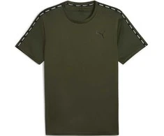 Puma Marškinėliai Vyrams Essentials Taped Tee Khaki 524180 80