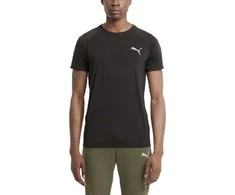 Puma Marškinėliai Vyrams Evostripe Tee Juodas