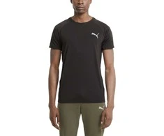 Puma Marškinėliai Vyrams Evostripe Tee Juodas