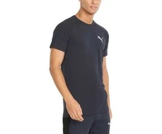 Puma Marškinėliai Vyrams Evostripe Tee Navy 847394 43