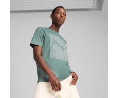Puma Marškinėliai Vyrams Graphics Baltas 684825 02