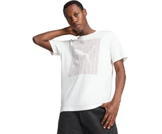 Puma Marškinėliai Vyrams Graphics Baltas 684825 02