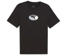 Puma Marškinėliai Vyrams Graphics Execution Tee Juodas 680183 01