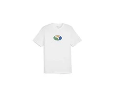 Puma Marškinėliai Vyrams Graphics Execution Tee Baltas 680183 02