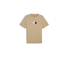 Puma Marškinėliai Vyrams Graphics Execution Tee rusvai gelsvas 680183 83