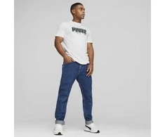 Puma Marškinėliai Vyrams Graphics Puma Wording Baltas 674475 02