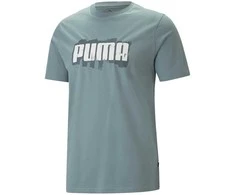 Puma Marškinėliai Vyrams Graphics Wording Tee Žalias 674475 84