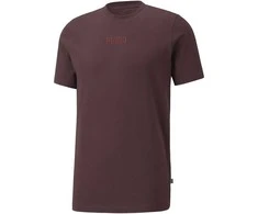 Puma Marškinėliai Vyrams Modern Basics Tee Bordo