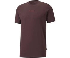 Puma Marškinėliai Vyrams Modern Basics Tee Bordo