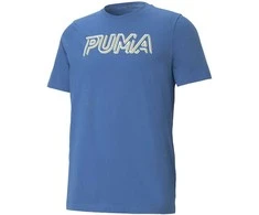 Puma Marškinėliai Vyrams Modern Sports Logo Mėlyna