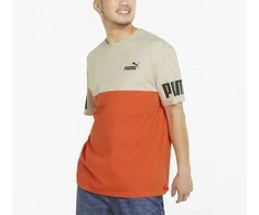 Puma Marškinėliai Vyrams Puma Power Colorb Oranžinis Pilkas 847389 64