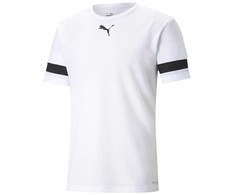 Puma Futbolo Marškinėliai Vyrams TeamRise Jersey Baltas 704932 04