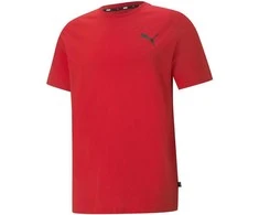 Puma Medvilniniai Marškinėliai Vyrams ESS Small Logo Tee Raudona 586668 47
