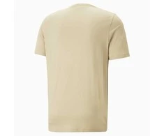 Puma Medvilniniai Marškinėliai Vyrams Ess Logo Tee Kreminis 586667 85