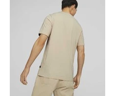 Puma Medvilniniai Marškinėliai Vyrams Graphics Wording Kreminis 674475 88