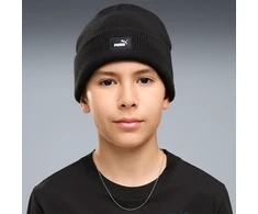Puma Megzta Kepurė Paaugliams Classic Low Crown Beanie Jr Juodas 027606 01