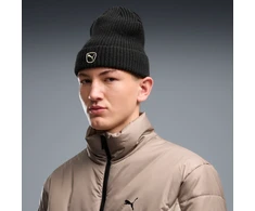 Puma Megzta Kepurė Unisex Cat Patch Mid Crown Beanie Juodas 027356 01