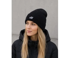 Puma Megzta Kepurė Unisex Ess No.1 Logo Patch Beanie Juodas 027486 01