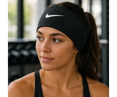 Puma Nike Galvos Juosta Dri-Fit Fury Classic Wide Headband Juodas N1012953 027