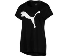 Puma Palaidinė Active Logo Tee Cotton Juodas 852006 51
