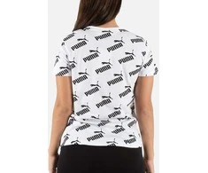 Puma Palaidinė Amplified Aop Tee Baltas