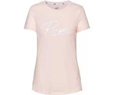 Puma Palaidinė Athletics Tee Rožinė