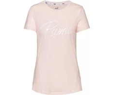 Puma Palaidinė Athletics Tee Rožinė