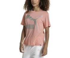 Puma Palaidinė Classics Logo Tee Rožinė 575067 31