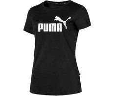 Puma Palaidinė Ess Logo Tee Cott Juodas 851787 01