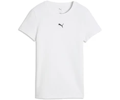 Puma Palaidinė Moterims Ess Centered Cat Logo Tee Baltas 692916 02