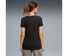 Puma Palaidinė Moterims Ess Centered Cat Logo Tee Juodas 692916 01