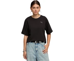 Puma Palaidinė Moterims Ess Elevated Relaxed Tee Juodas 691813 01