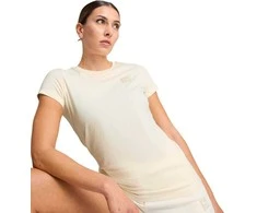 Puma Palaidinė Moterims Ess Elevated Tee rusvai gelsvas 685016 99