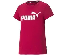 Puma Palaidinė Moterims Ess Logo Tee Bordo 586775 33