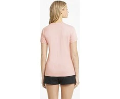 Puma Palaidinė Moterims Ess Logo Tee Brid Rožinė