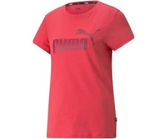 Puma Palaidinė Moterims Ess Logo Tee Coral 586775 35