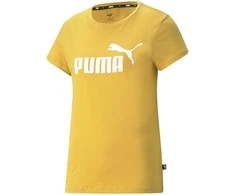 Puma Palaidinė Moterims Ess Logo Tee Geltona 586775 37
