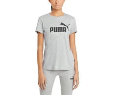 Puma Palaidinė Moterims Ess Logo Tee Ligh Pilkas 586774 04