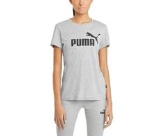 Puma Palaidinė Moterims Ess Logo Tee Ligh Pilkas 586774 04