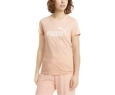 Puma Palaidinė Moterims Ess Logo Tee Peach