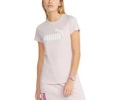 Puma Palaidinė Moterims Ess logo Tee Rožinė 586775 82