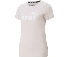 Puma Palaidinė Moterims Ess logo Tee Rožinė 586775 82
