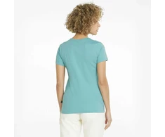 Puma Palaidinė Moterims Ess logo Tee Žalias 586775 61